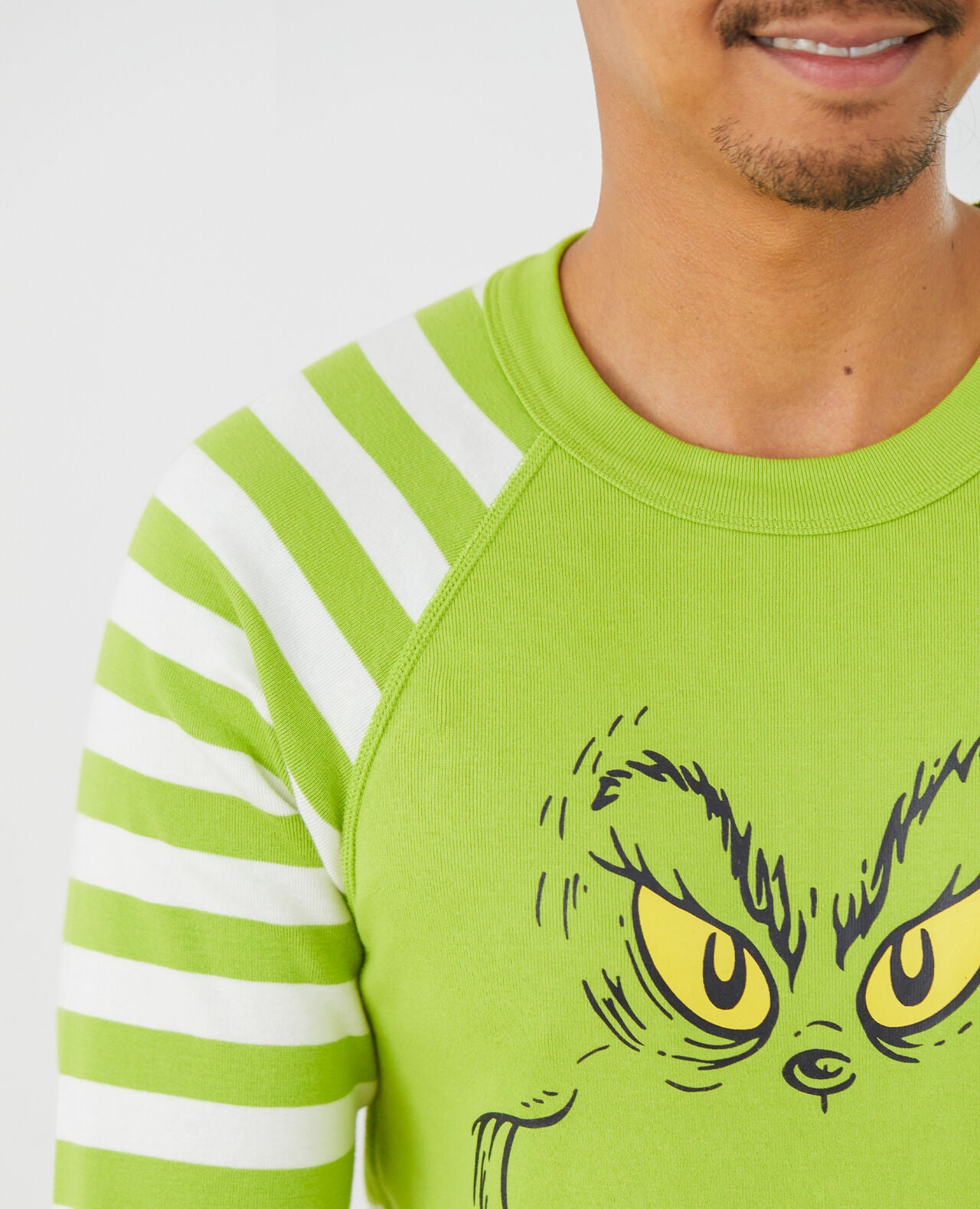Adult Dr. Seuss Grinch HannaJams™ Pajama Top - Image 5