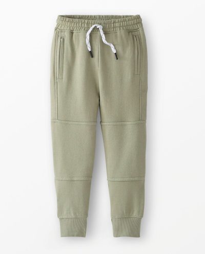 Slim Fit French Terry Double Knee Sweatpants