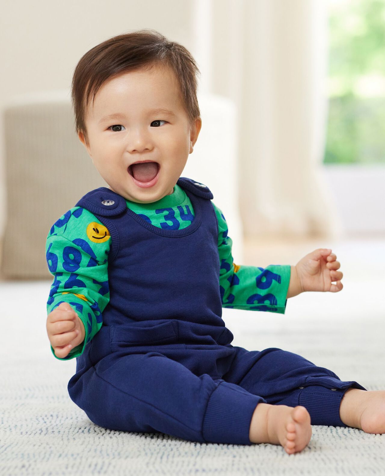 Baby French Terry Overalls - Image 4