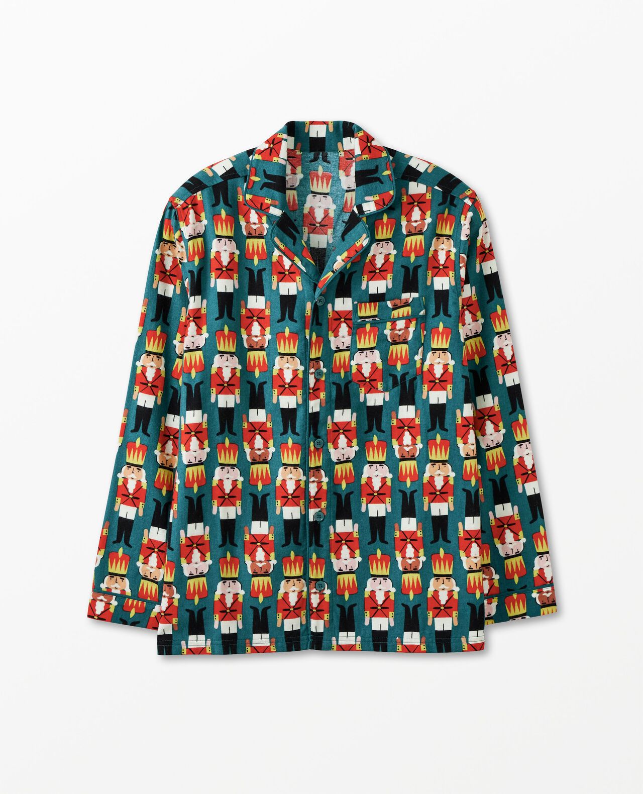 Adult Holiday Flannel Pajama Top - Image 32