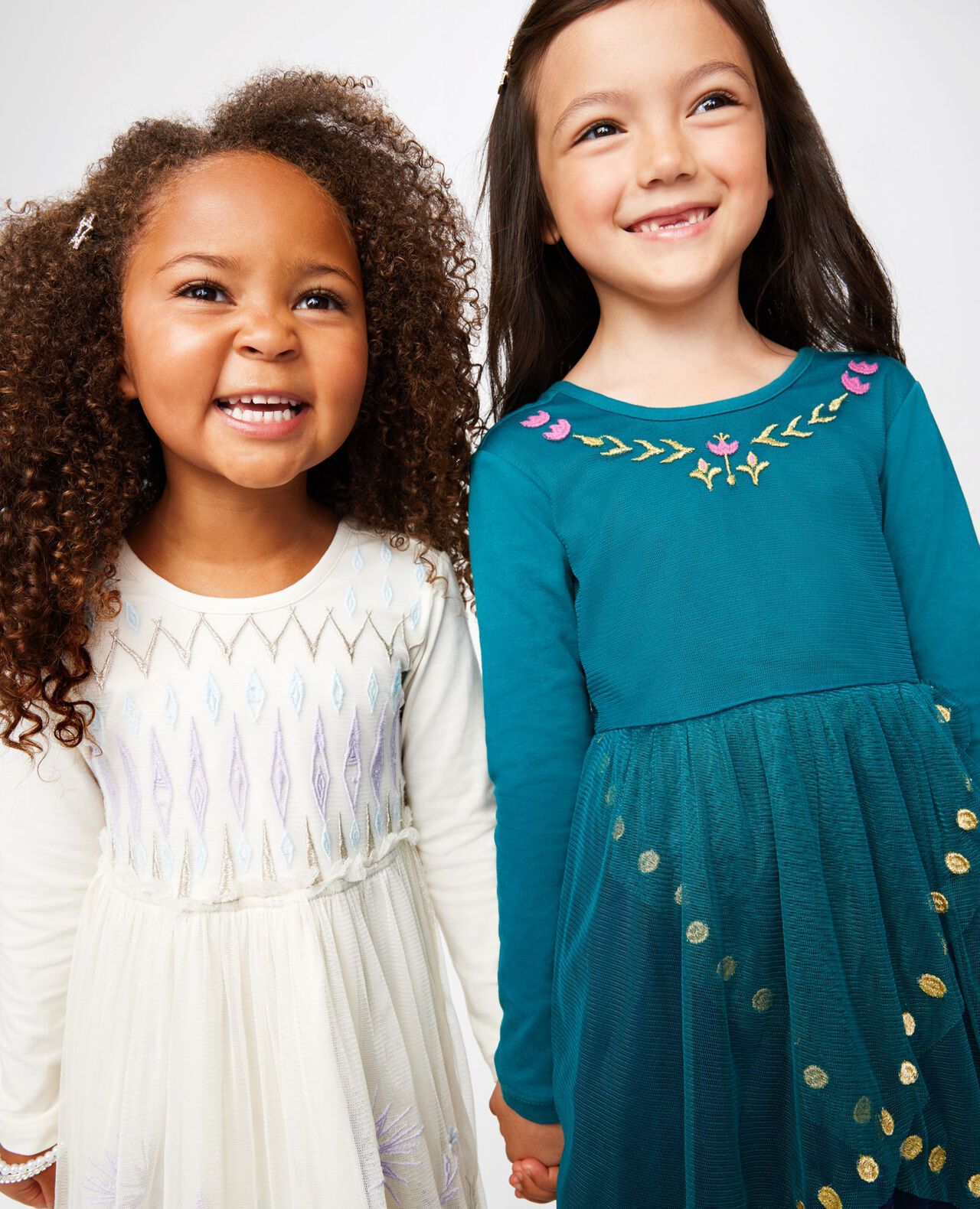 Disney Frozen Elsa Long Sleeve Tulle Dress - Image 7