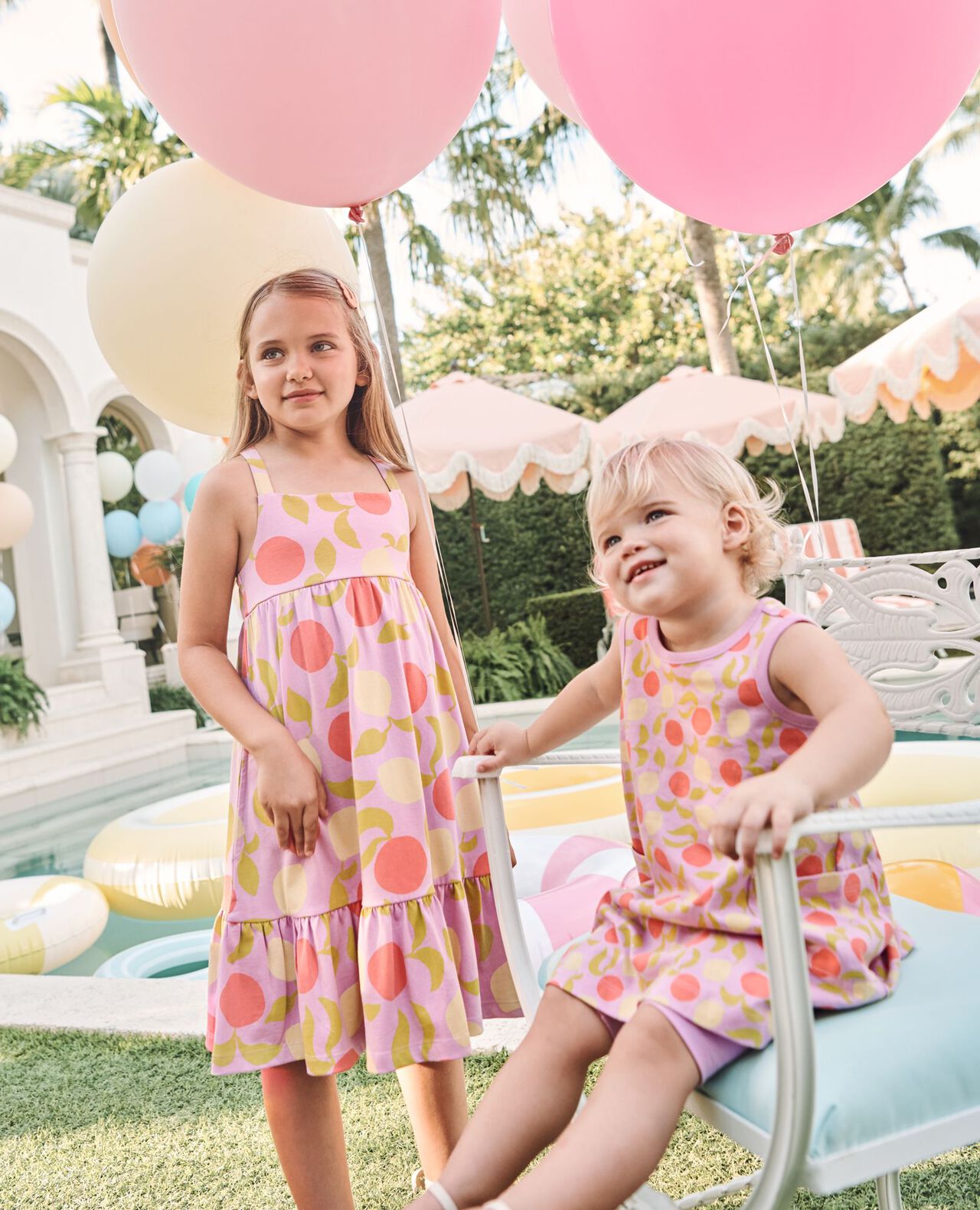 Baby Sleeveless Pocket Dress & Shorts Set - Image 5