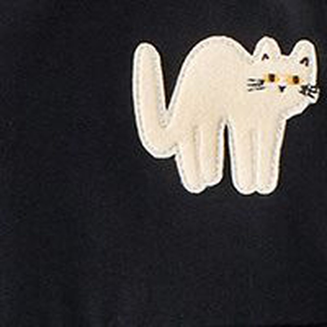 Halloween Long Sleeve French Terry Cat Dress - Image 7