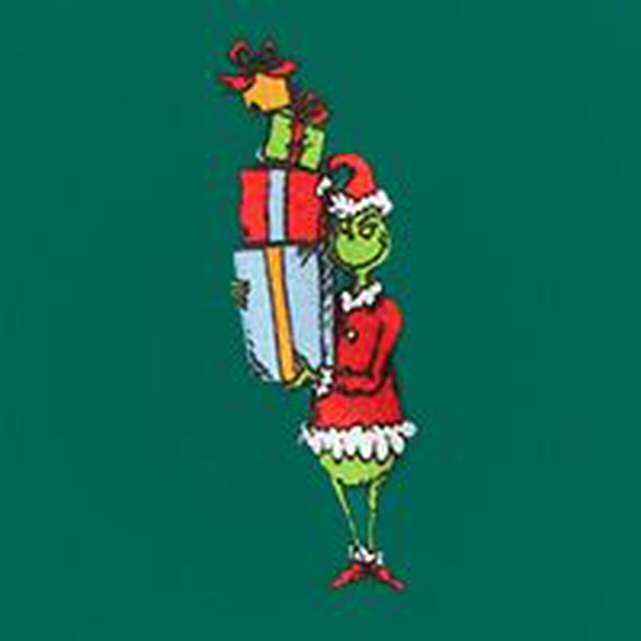 Adult Dr. Seuss Grinch Flannel Pajama Top - Image 7