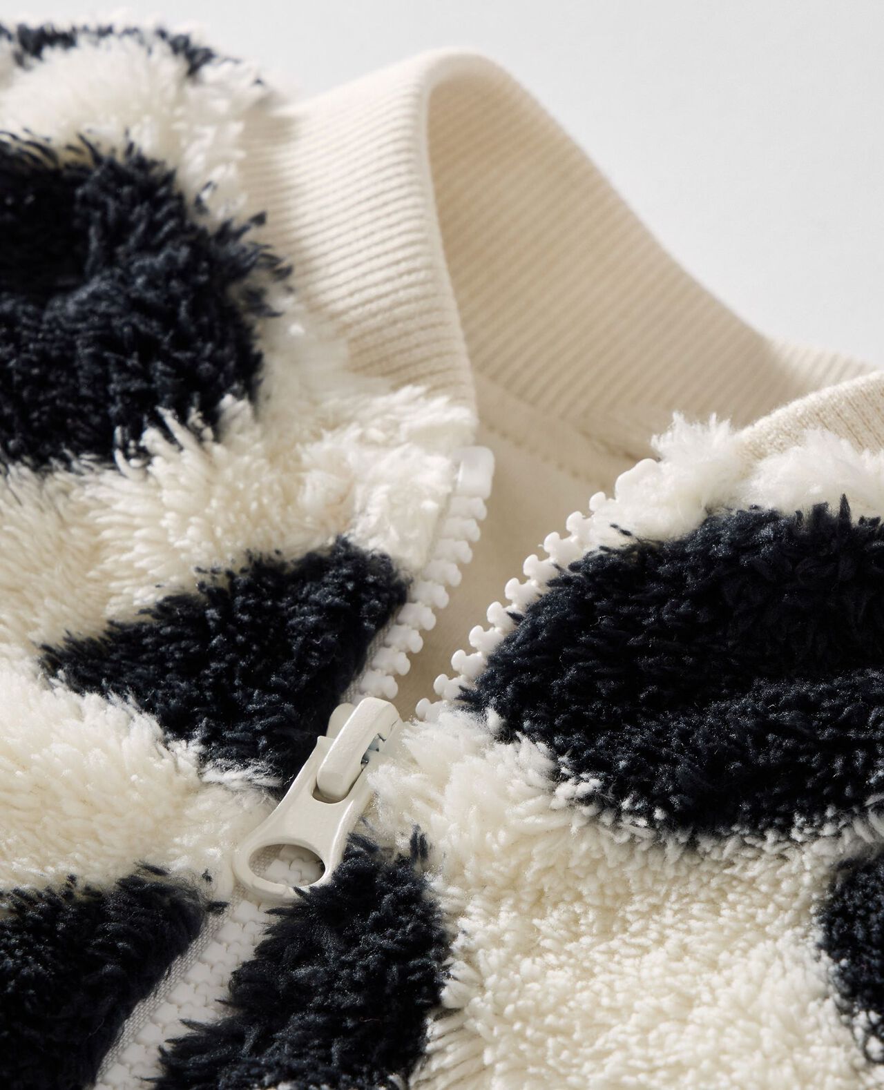Marshmallow Fleece Bomber Jacket - Image 2