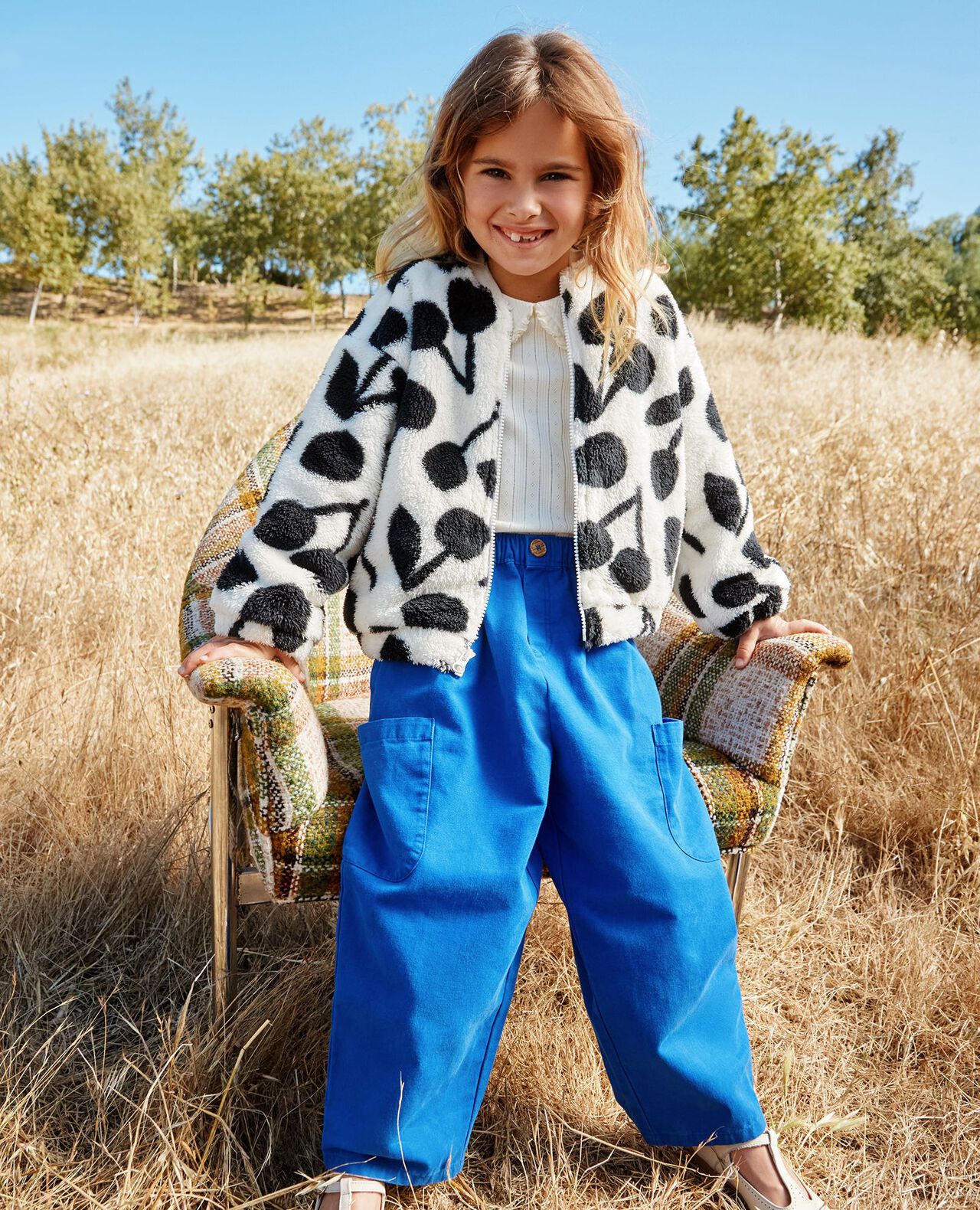 Marshmallow Fleece Bomber Jacket - Image 3