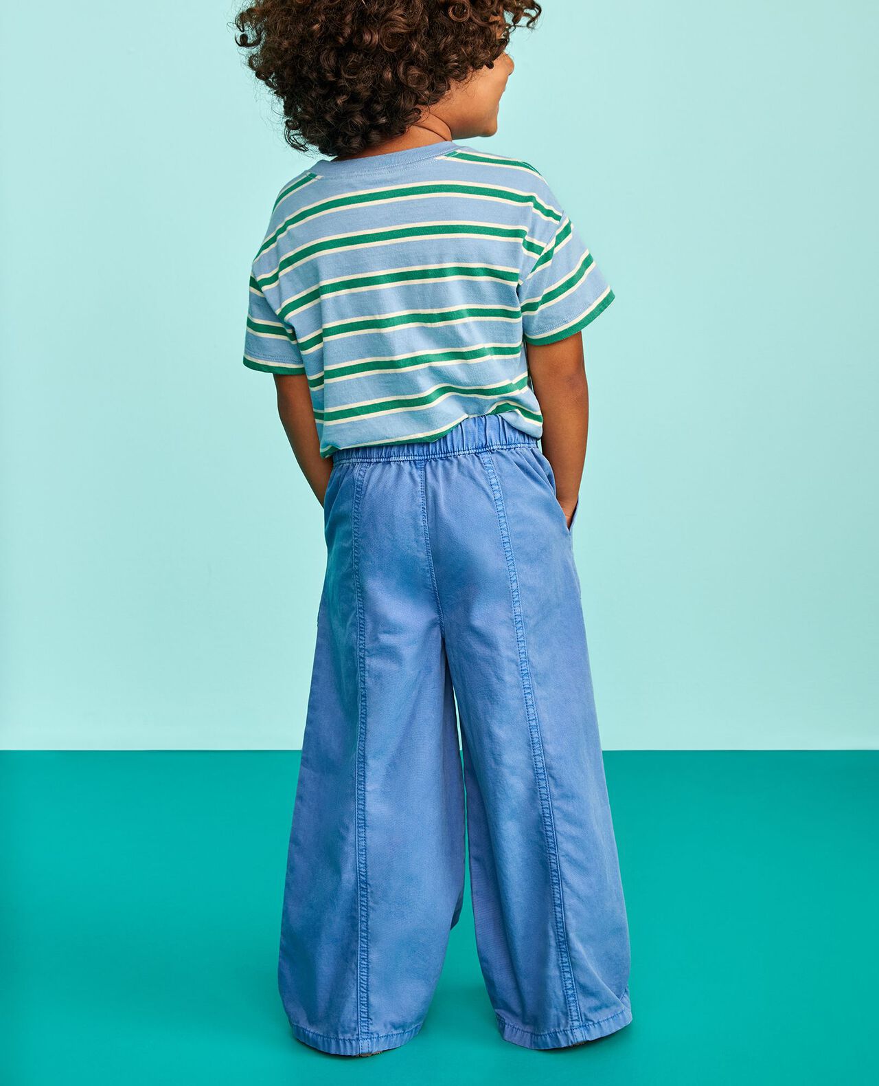 Canvas Wide Leg Pants - Image 4