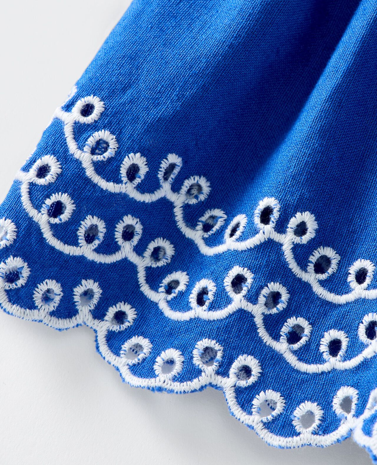Baby Sleeveless Embroidered Tiered Dress - Image 2