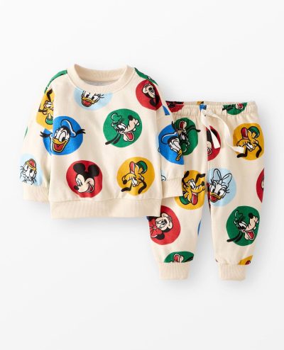 Disney Mickey Mouse French Terry Sweatshirt & Sweatpants Set