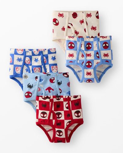 5-Pack Marvel Spidey & Friends Organic Cotton Briefs