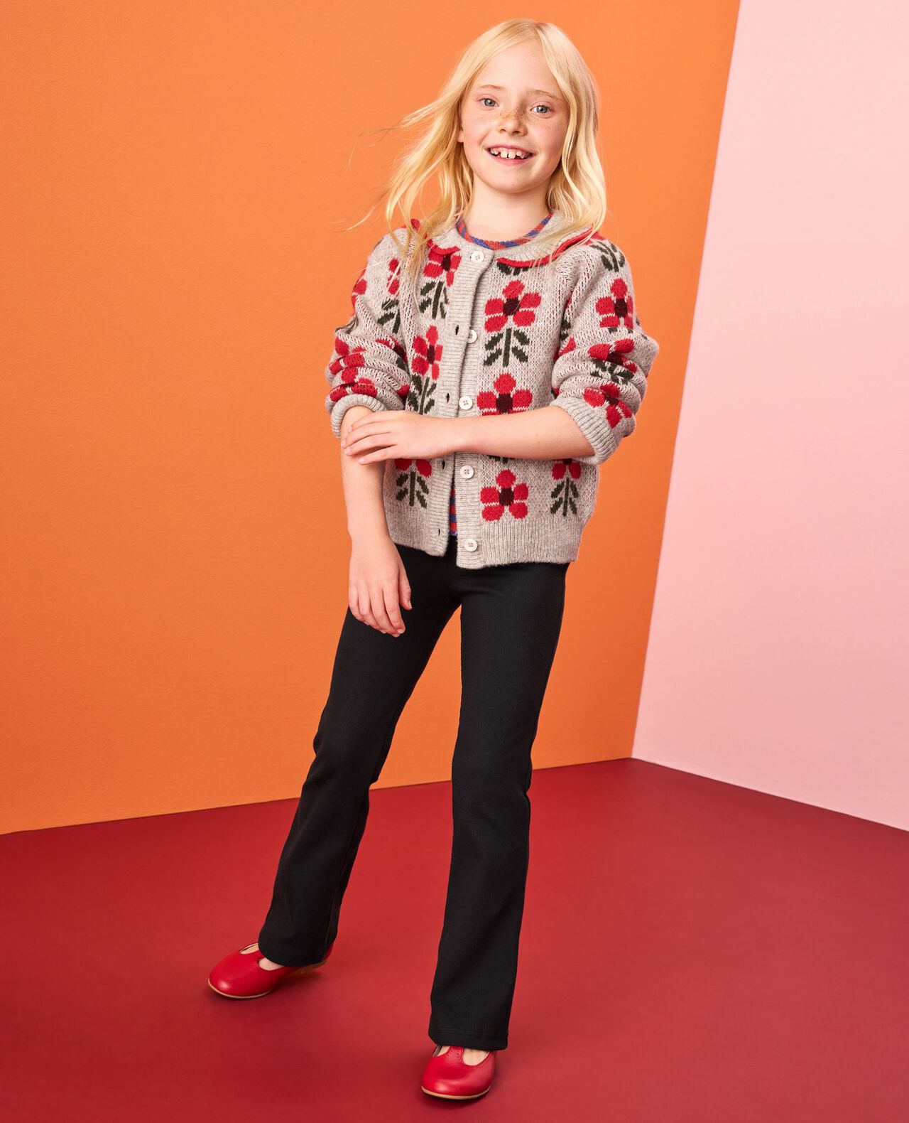 Ribbed Flare Leggings - Image 3