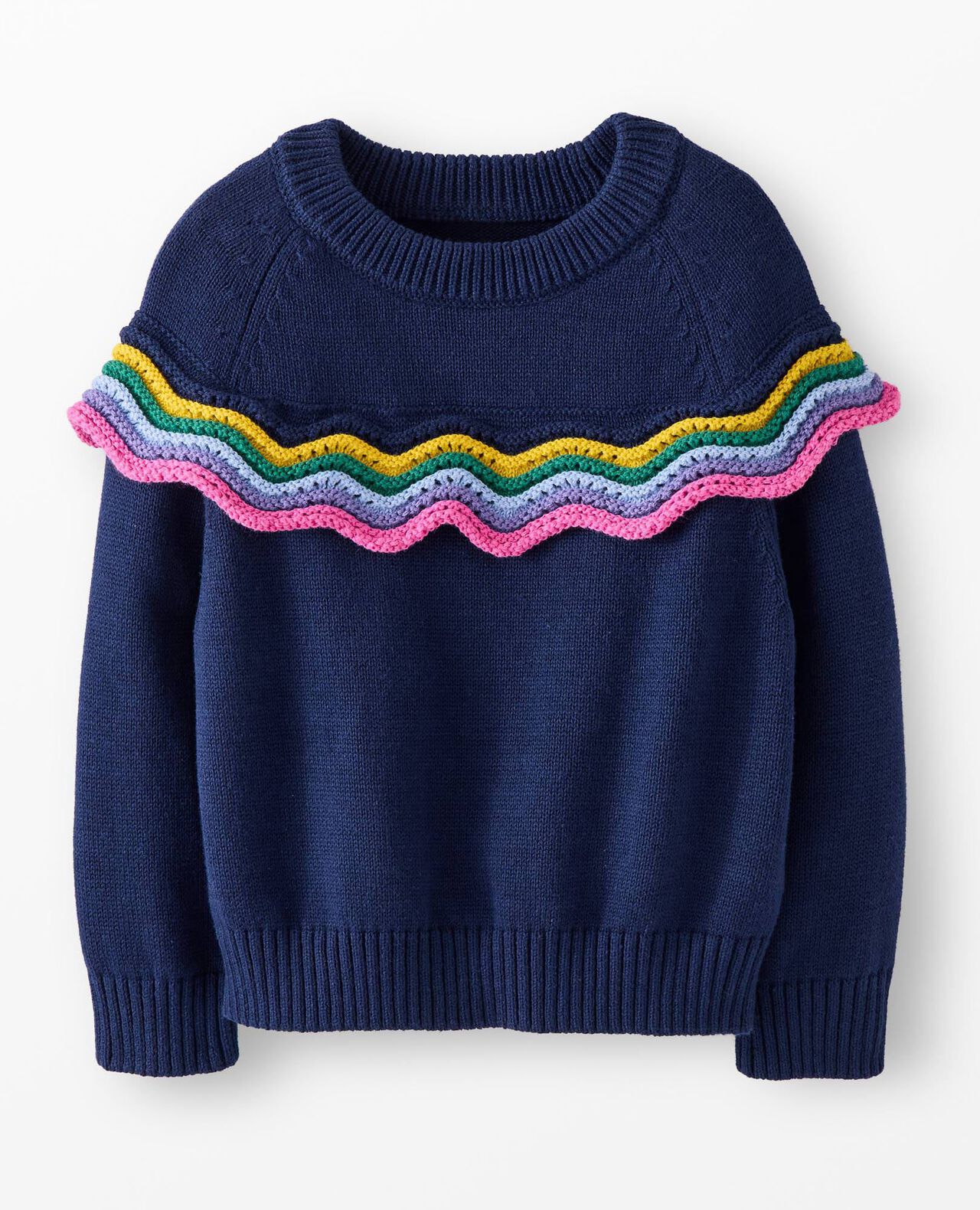 Ruffle Shoulder Sweater - Image 2