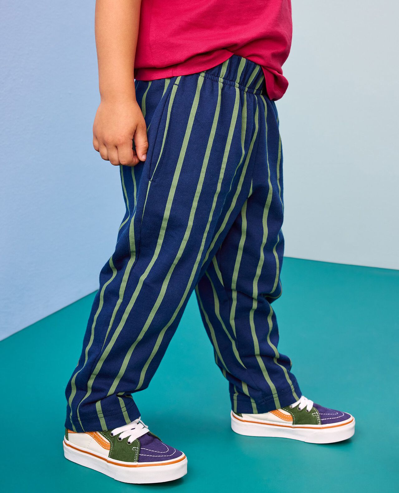 French Terry Tapered Pants - Image 5
