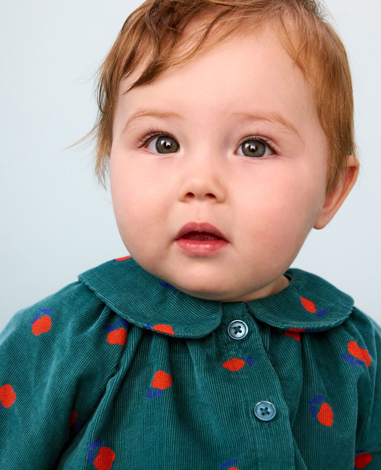 Baby Long Sleeve Corduroy Dress & Bloomers Set - Image 6