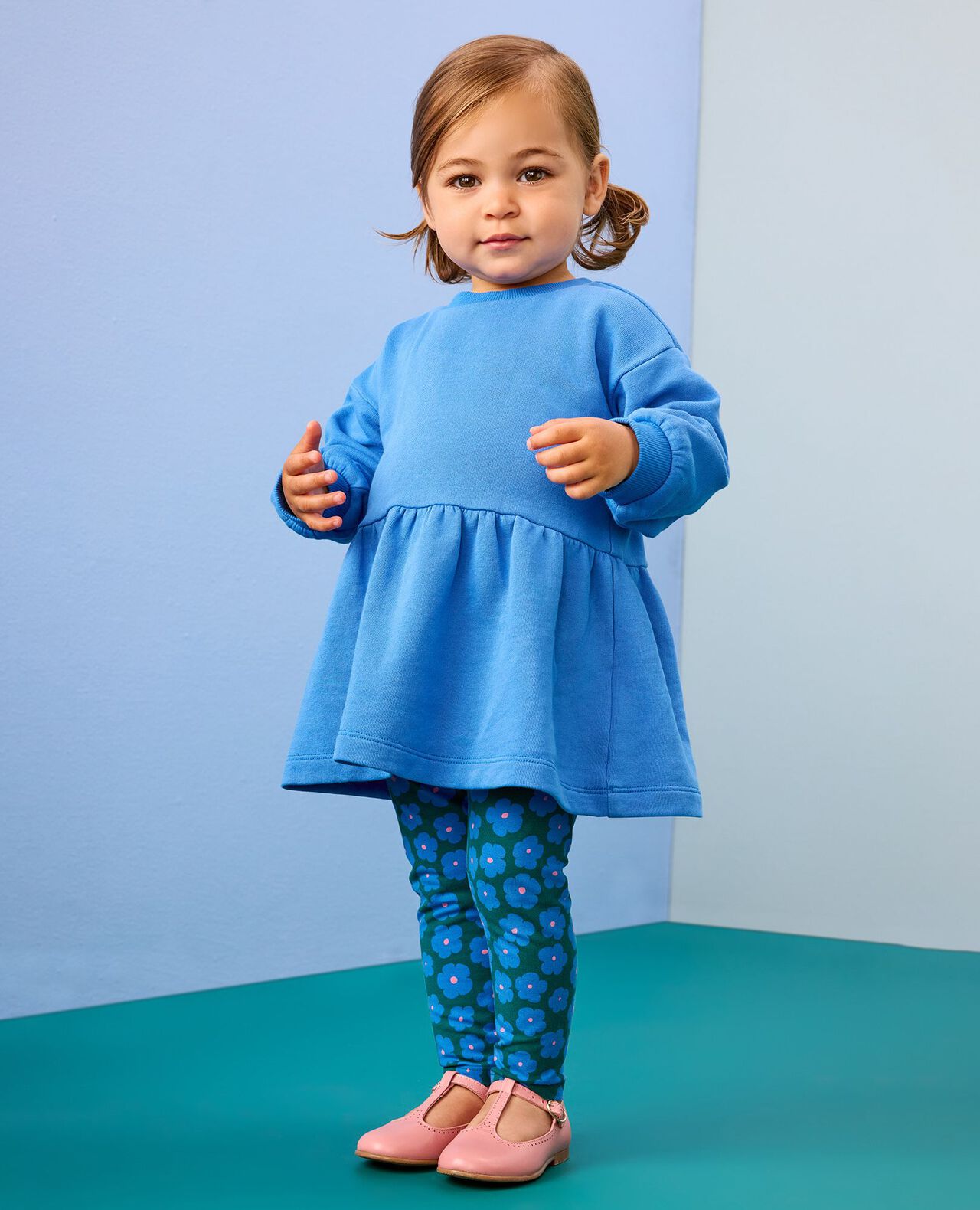Baby French Terry Dress & Leggings Set - Image 3