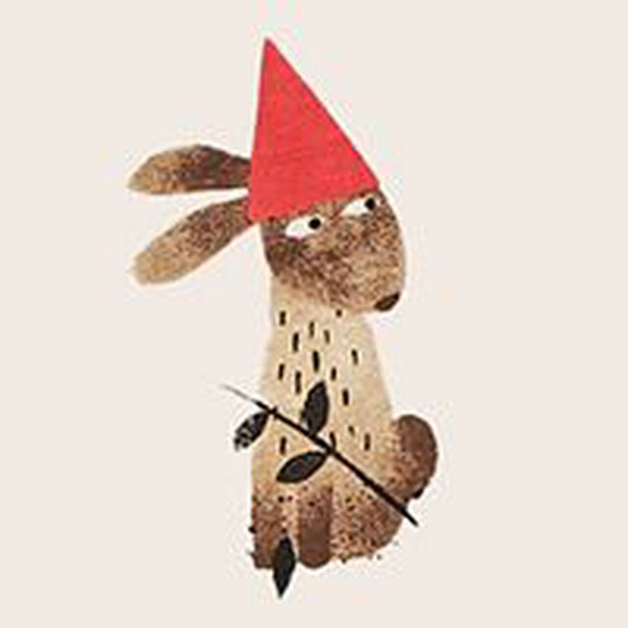 Jon Klassen Long Sleeve Rabbit Dress with Pockets - Image 5