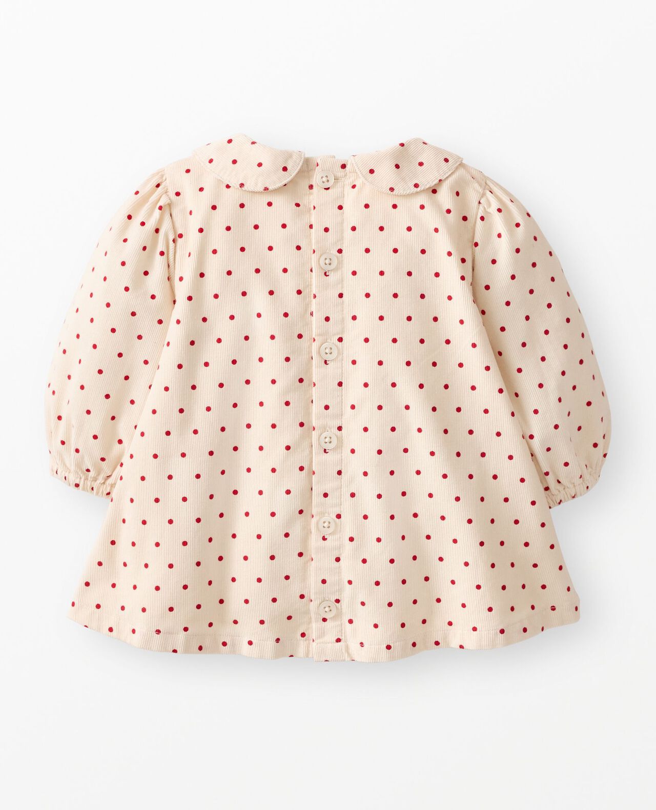 Baby Embroidered Corduroy Dress & Bloomers Set - Image 2